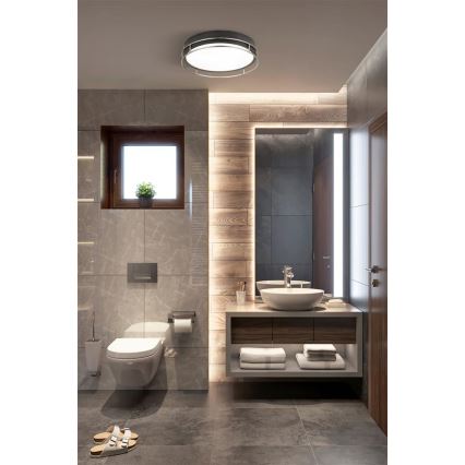 Searchlight - Bathroom ceiling light PHEONIX 2xE14/60W/230V d. 30 cm IP44