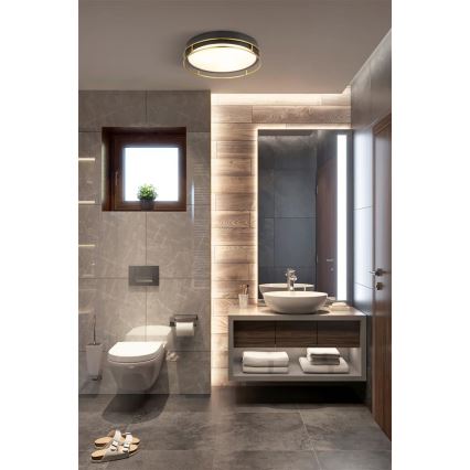 Searchlight - Bathroom ceiling light PHEONIX 2xE14/60W/230V d. 30 cm IP44