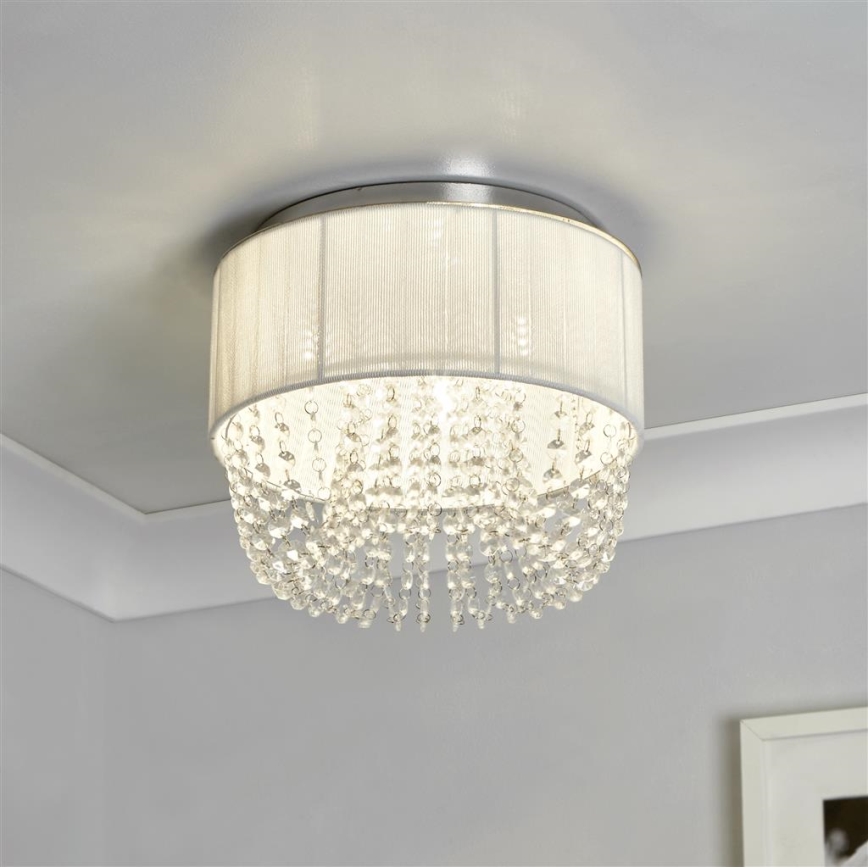 Searchlight - BELLANO Ceiling Light 3x G9/7W, 230V, Ø 30 cm, White