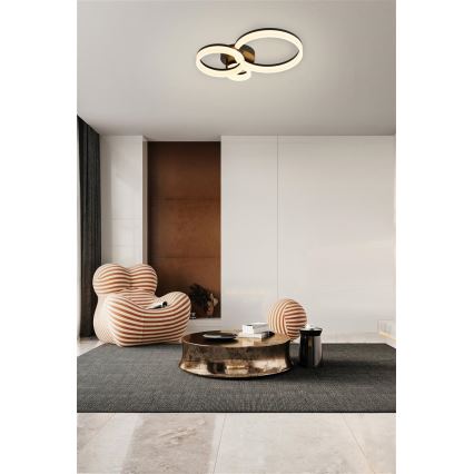 Searchlight - Dimmable ceiling light TRIPLE LED/25W/230V