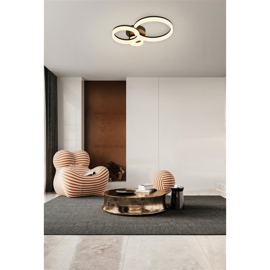 Searchlight - Dimmable ceiling light TRIPLE LED/25W/230V