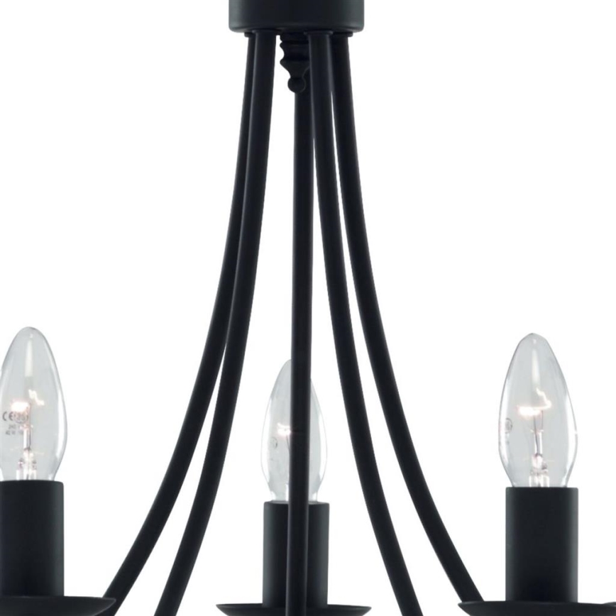 Searchlight - Chandelier on a chain MAYOPLE 5xE14/60W/230V