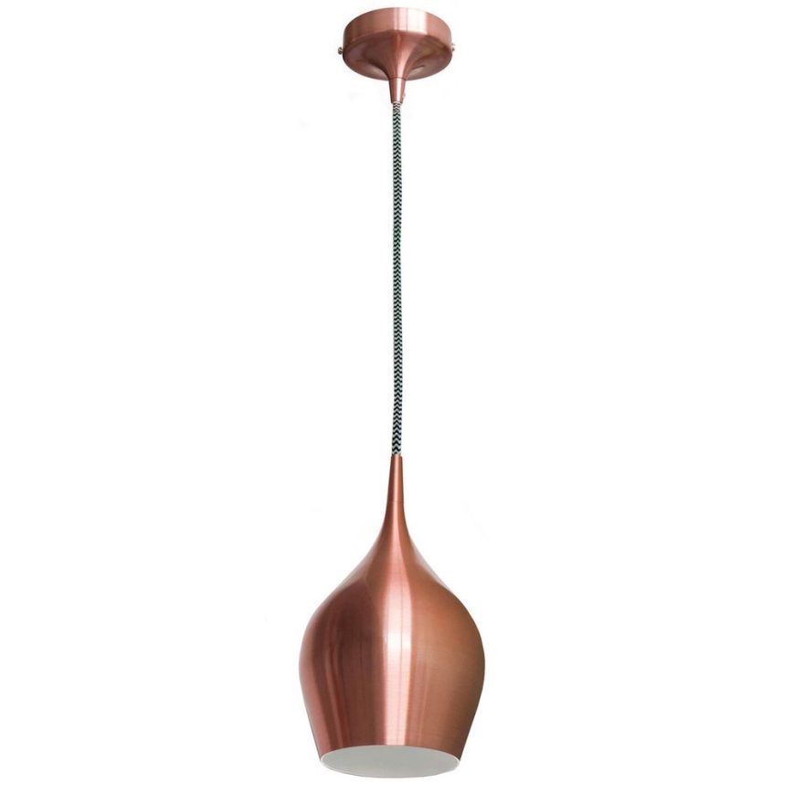 Searchlight - Chandelier on a string VIBRANT 1xE14/60W/230V metallic pink