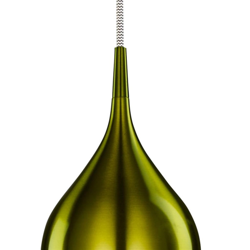Searchlight - Chandelier on a string VIBRANT 1xE27/60W/230V green