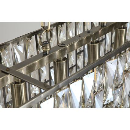 Searchlight - BIJOU Chain-Hung Chandelier 8xE14/40W/230V