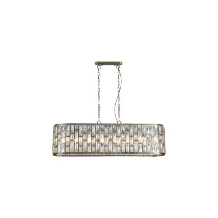 Searchlight - BIJOU Chain-Hung Chandelier 8xE14/40W/230V