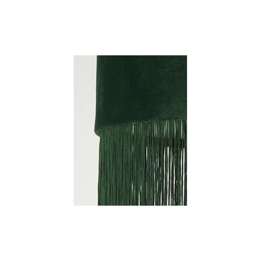 Searchlight - Chandelier on a string PENDA 1xE27/10W/230V green