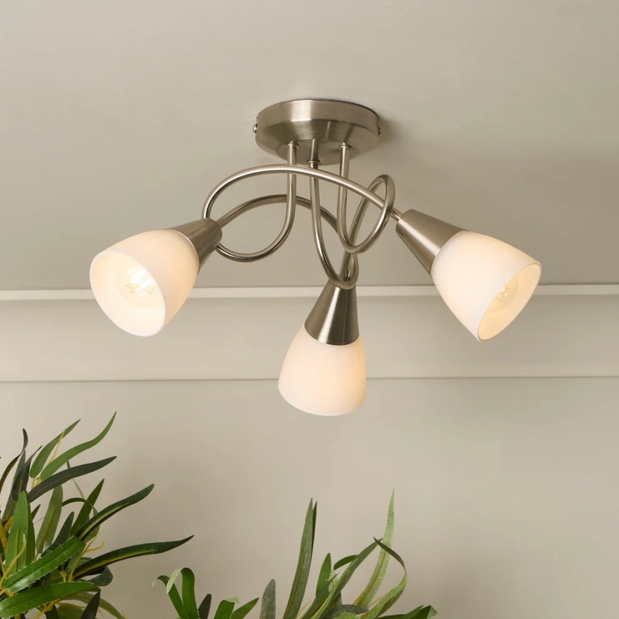 Searchlight - Flush-mounted ceiling light 3xE14/7W/230V