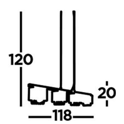 Searchlight - Chandelier on a string ELISE 4xG9/33W/230V
