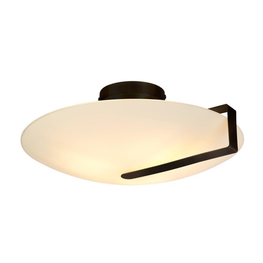Searchlight - SUNDIAL Ceiling Light 3xE27/40W/230V, Black