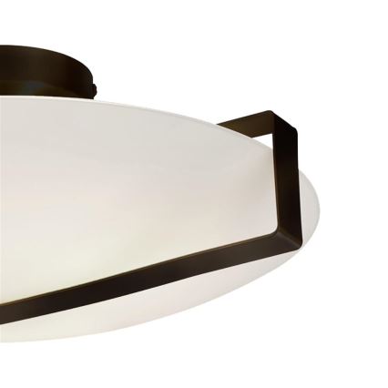 Searchlight - SUNDIAL Ceiling Light 3xE27/40W/230V, Black