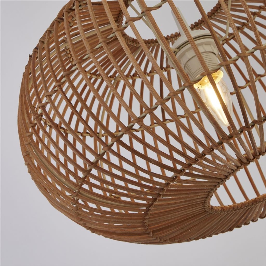 Searchlight - Chandelier on a string BALI 1xE27/60W/230V d. 48 cm rattan