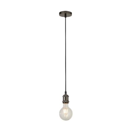 Searchlight - Cable-suspended pendant SUSPENSION 1xE27/60W/230V anthracite
