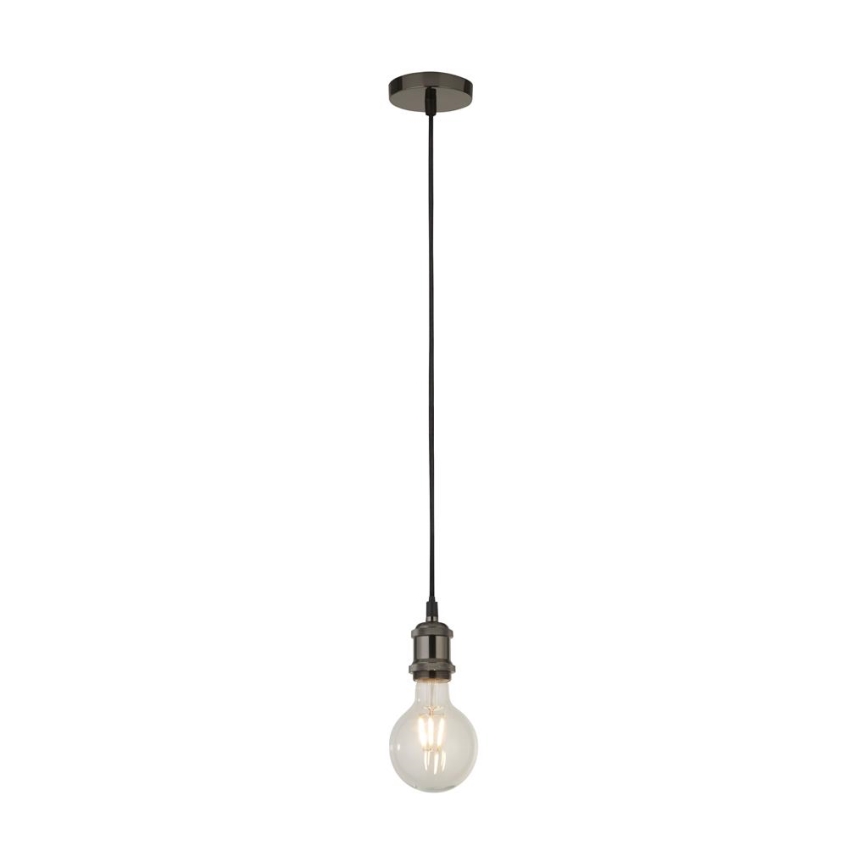 Searchlight - Cable-suspended pendant SUSPENSION 1xE27/60W/230V anthracite