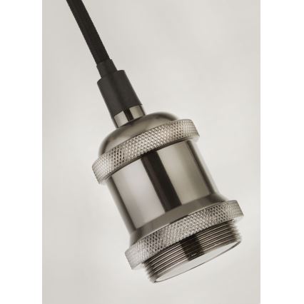 Searchlight - SUSPENSION cable pendant 1xE27/60W/230V silver