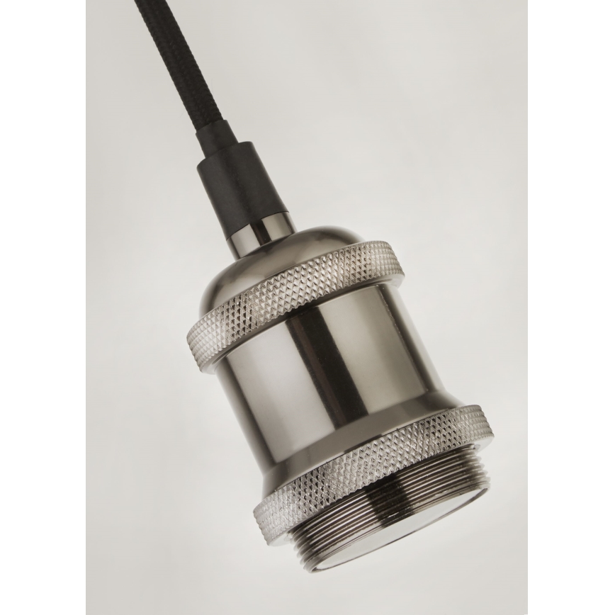 Searchlight - SUSPENSION cable pendant 1xE27/60W/230V silver