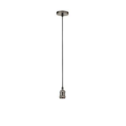 Searchlight - SUSPENSION cable pendant 1xE27/60W/230V silver