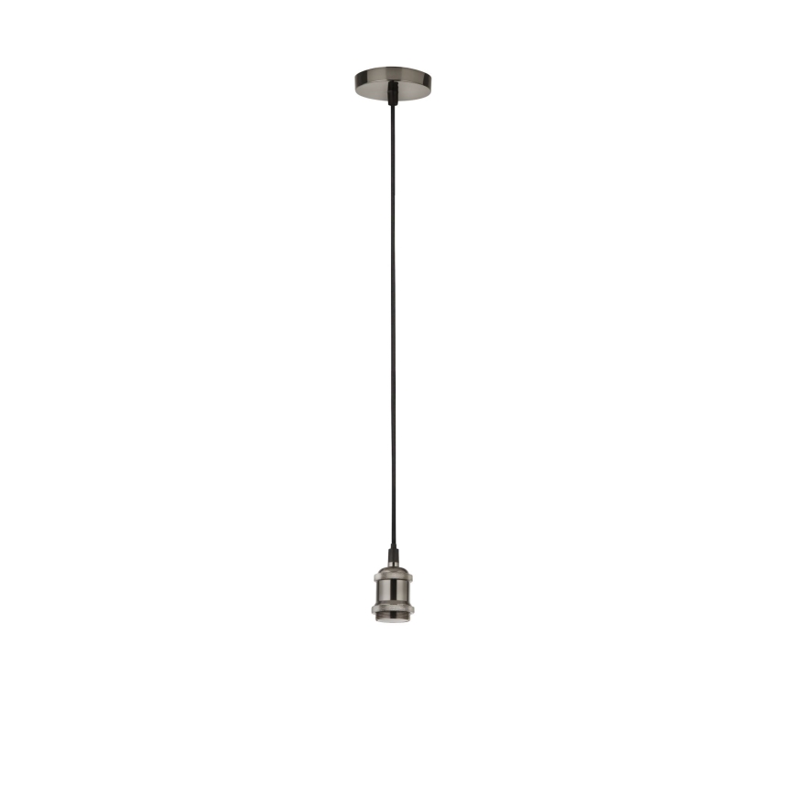 Searchlight - SUSPENSION cable pendant 1xE27/60W/230V silver