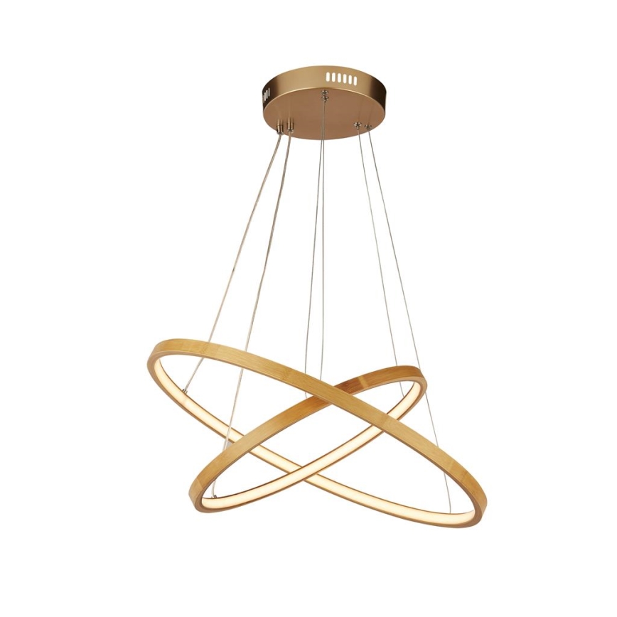 Searchlight - LED Chandelier on a string ETERNITY LED/12W/230V gold