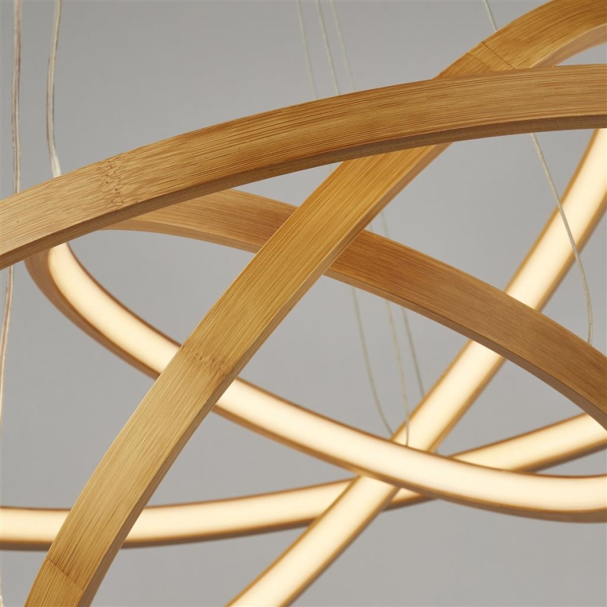 Searchlight - LED Chandelier on a string ETERNITY LED/34,5W/230V gold