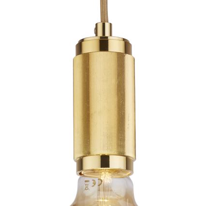 Searchlight - SUSPENSION cable pendant 1xE27/60W/230V gold