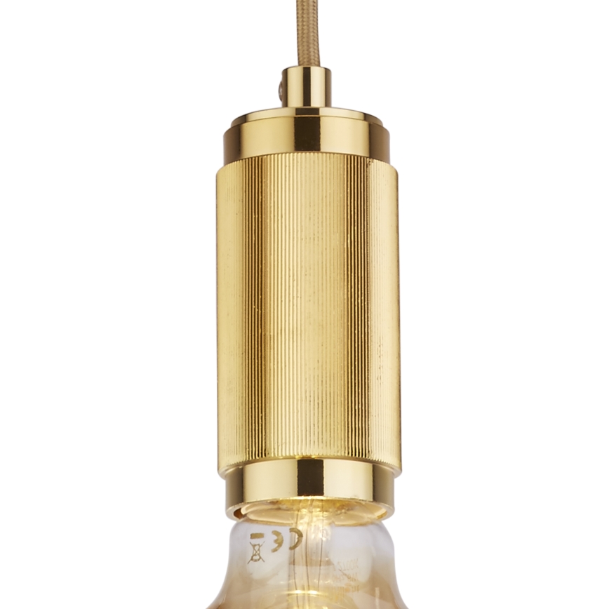 Searchlight - SUSPENSION cable pendant 1xE27/60W/230V gold