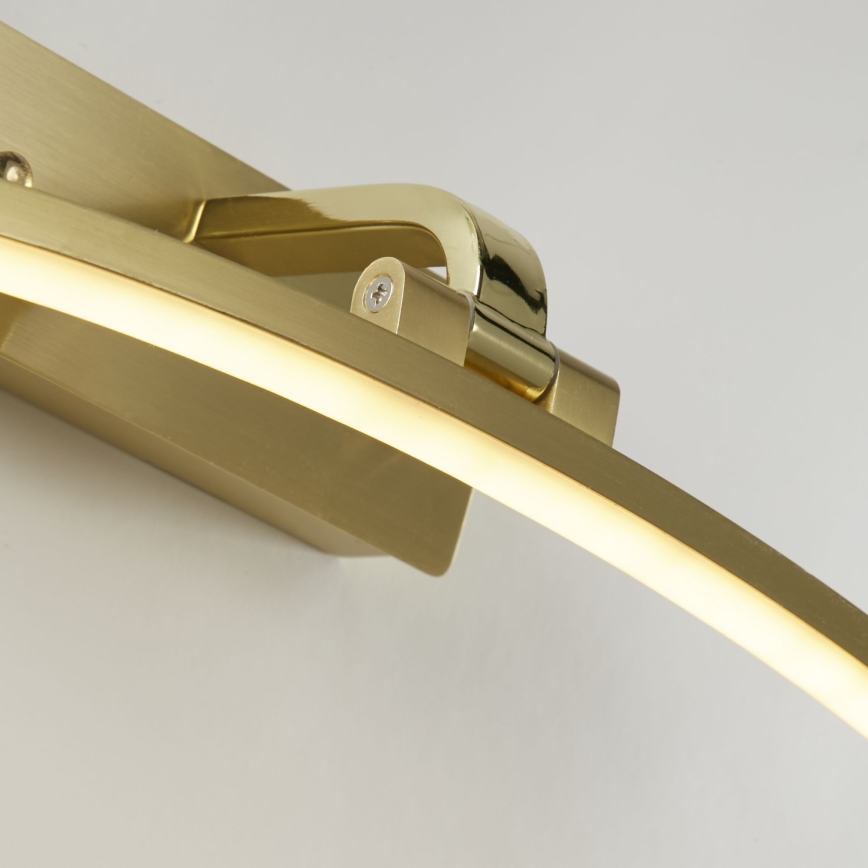 Searchlight - LED Picture light SANTORINI LED/8,2W/230V brass
