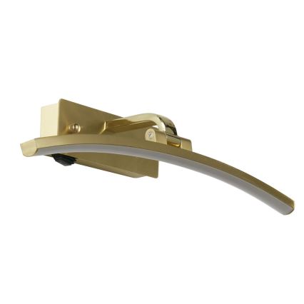 Searchlight - LED Picture light SANTORINI LED/8,2W/230V brass