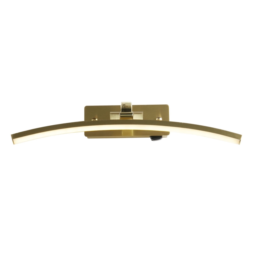 Searchlight - LED Picture light SANTORINI LED/8,2W/230V brass