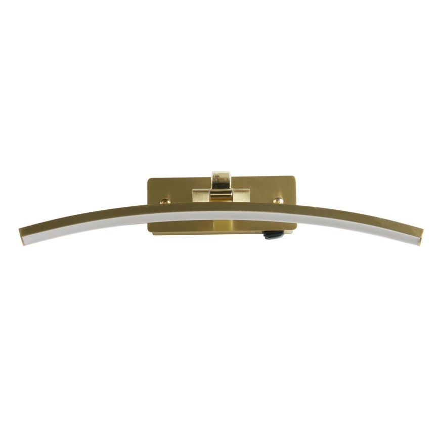 Searchlight - LED Picture light SANTORINI LED/8,2W/230V brass