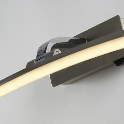 Searchlight - LED Picture Light SANTORINI LED/10.88W/230V silver