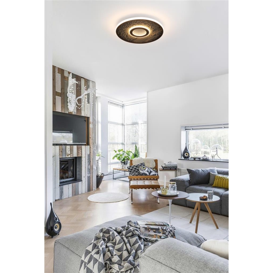 Searchlight - Dimmable LED ceiling light LUMADISC LED/20W/230V Ø 41 cm