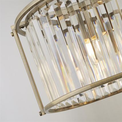 Searchlight - Chandelier on a chain VICTORIA 5xE27/60W/230V brass