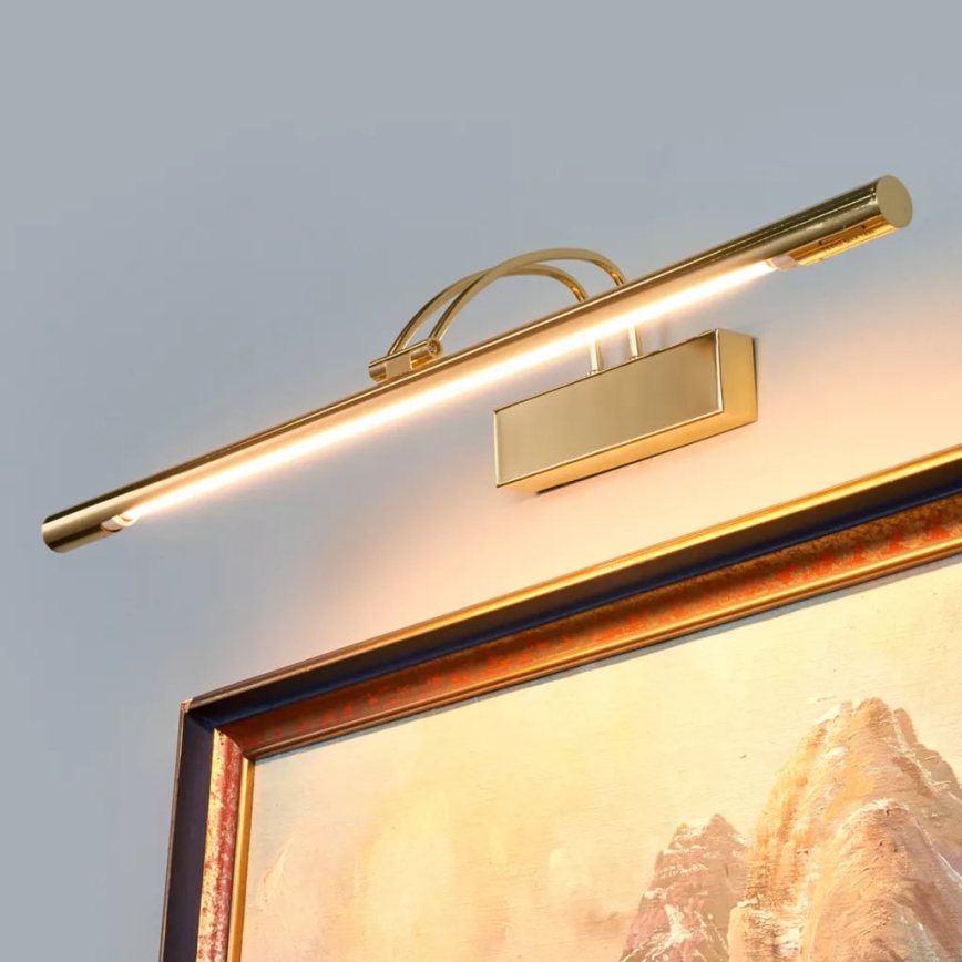 Searchlight - LED Picture light LED/14W/230V gold