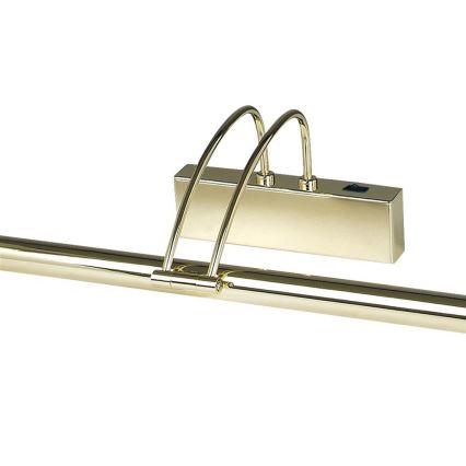 Searchlight - LED Picture light LED/14W/230V gold