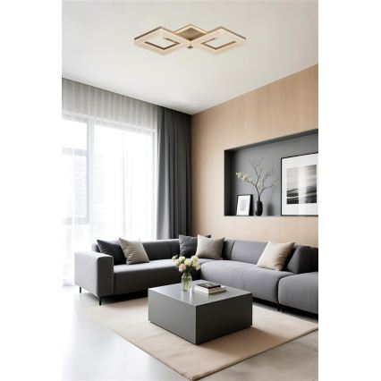 Searchlight - LED Dimmable Ceiling Light FENCE LED/25W/230V