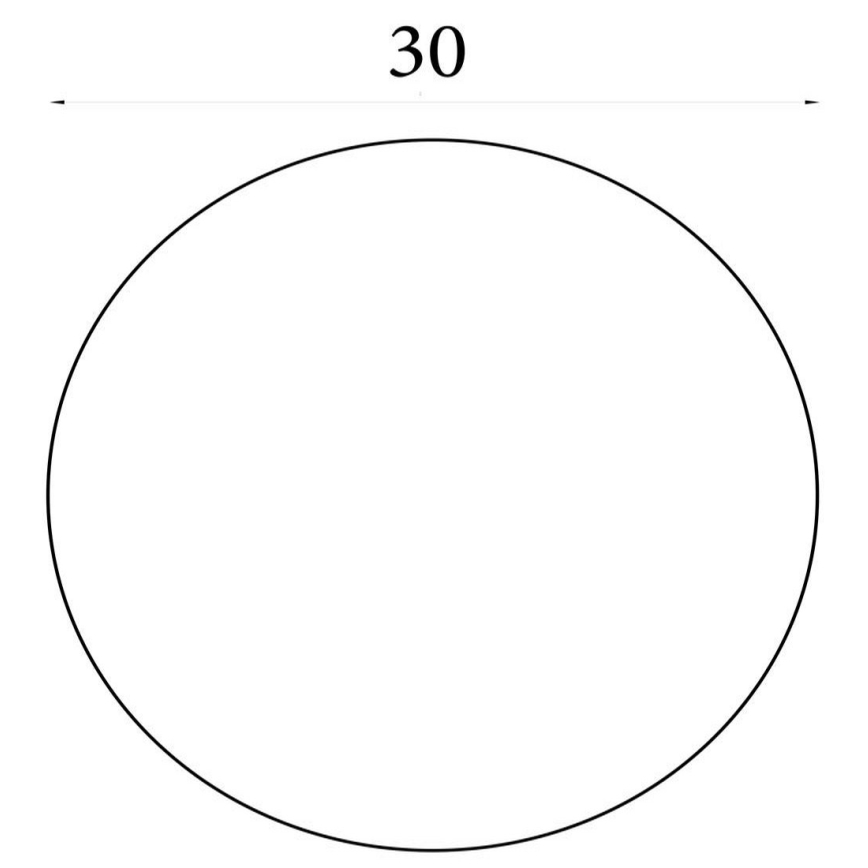 Searchlight - CLOUDS LED ceiling light/16W/230V 2700/3200/4000K Ø30 cm white