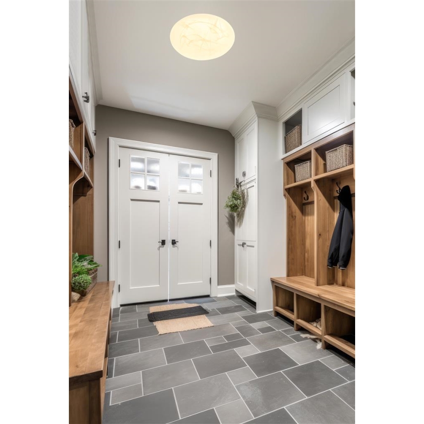 Searchlight - CLOUDS LED dimmable ceiling light LED/24W/230V 2700/3200/4000K Ø 38.5 cm