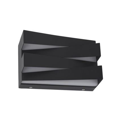 Searchlight - LED Wall Light SECTION LED/18W/230V Black