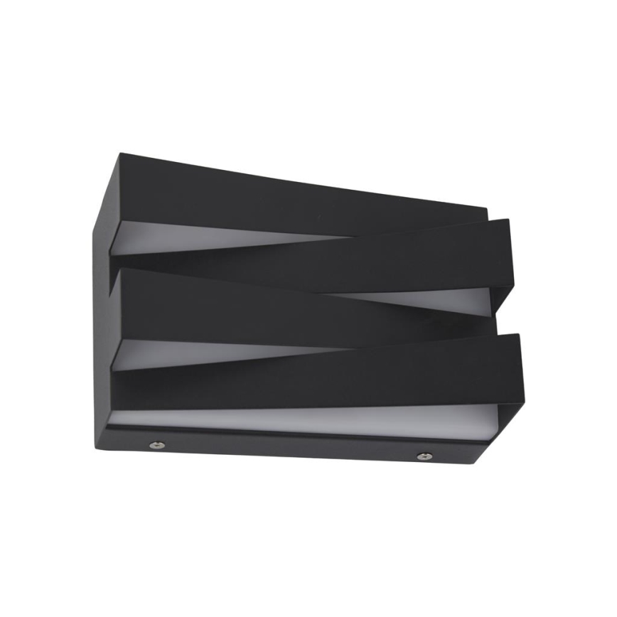 Searchlight - LED Wall Light SECTION LED/18W/230V Black