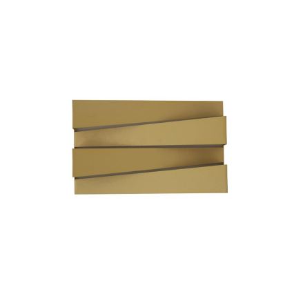 Searchlight - LED Wall Light SECTION LED/18W/230V gold