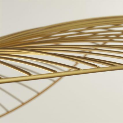 Searchlight - Chandelier on a string WAVE 1xE27/60W/230V gold