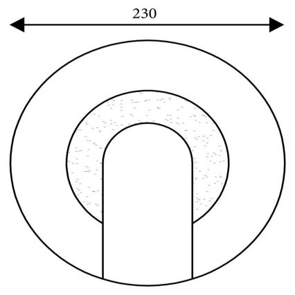Searchlight - TARGET LED Wall Light LED/7W/230V Black