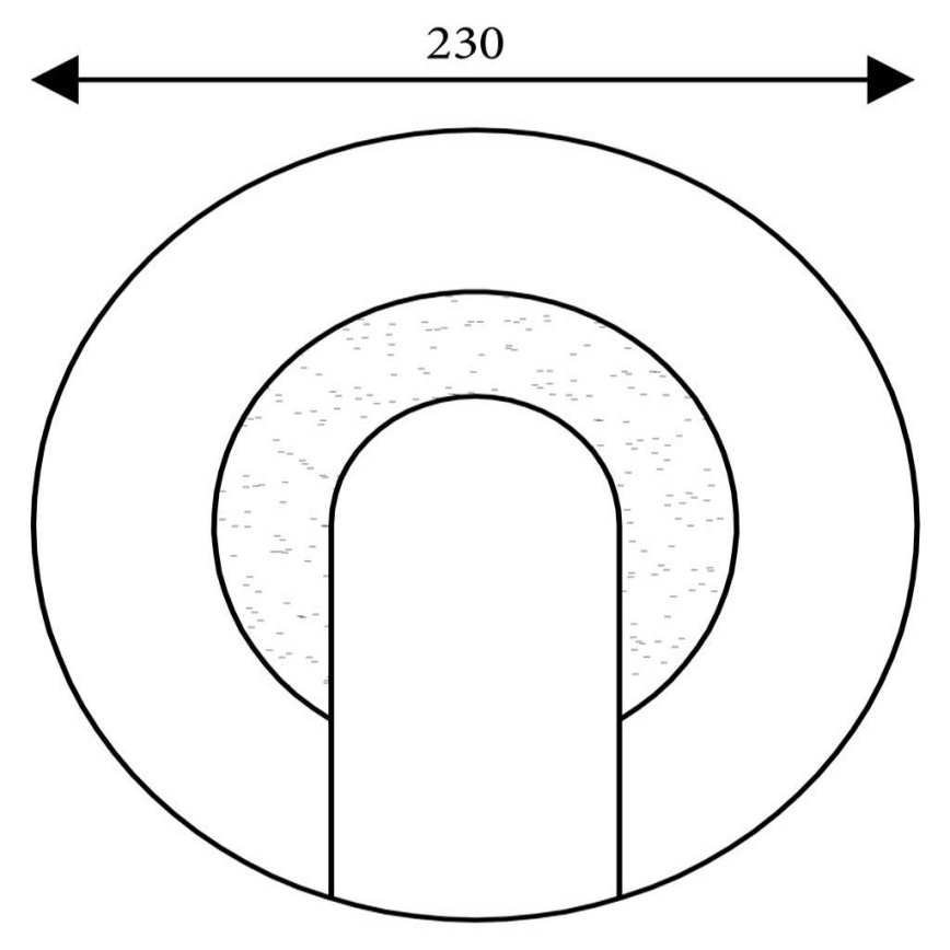 Searchlight - LED Wall Light TARGET LED/7W/230V, Gold