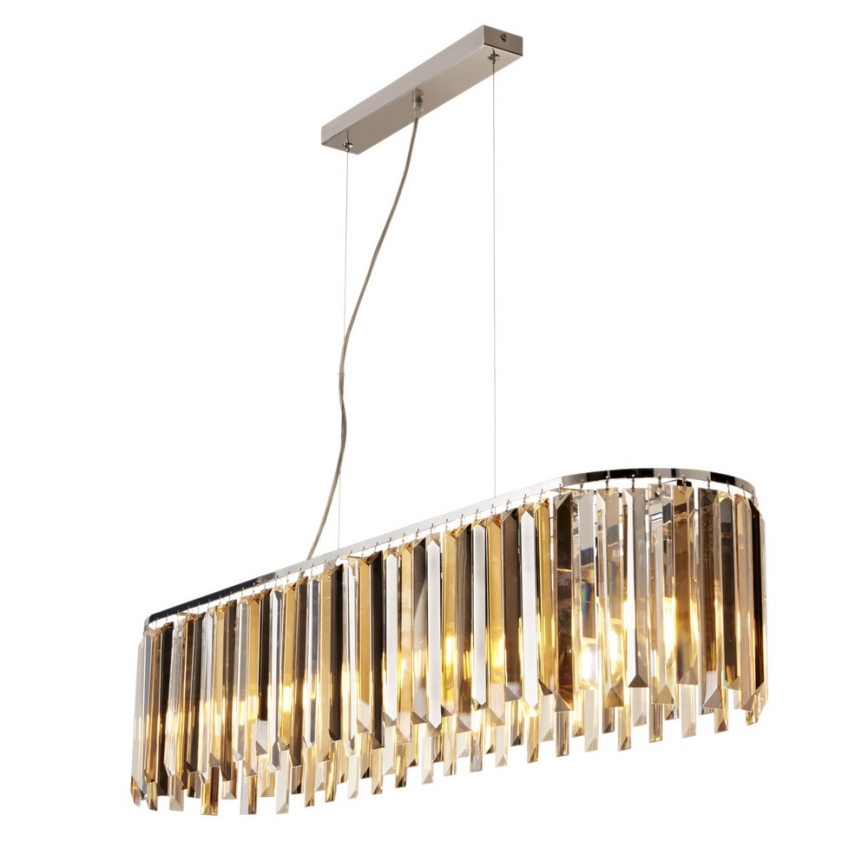 Searchlight - Chandelier on a string CLARISSA 8xE14/40W/230V