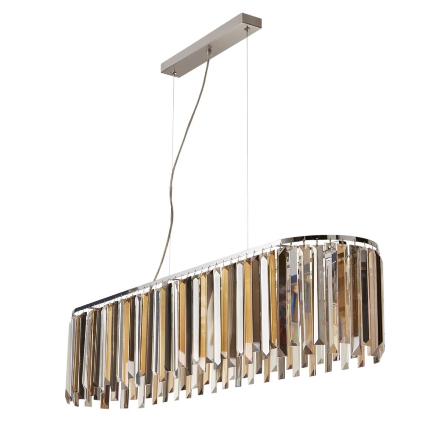 Searchlight - Chandelier on a string CLARISSA 8xE14/40W/230V