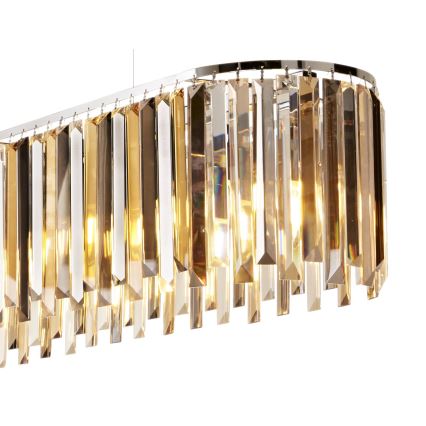 Searchlight - Chandelier on a string CLARISSA 8xE14/40W/230V