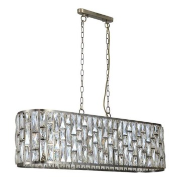 Searchlight - BIJOU Chain-Hung Chandelier 8xE14/40W/230V