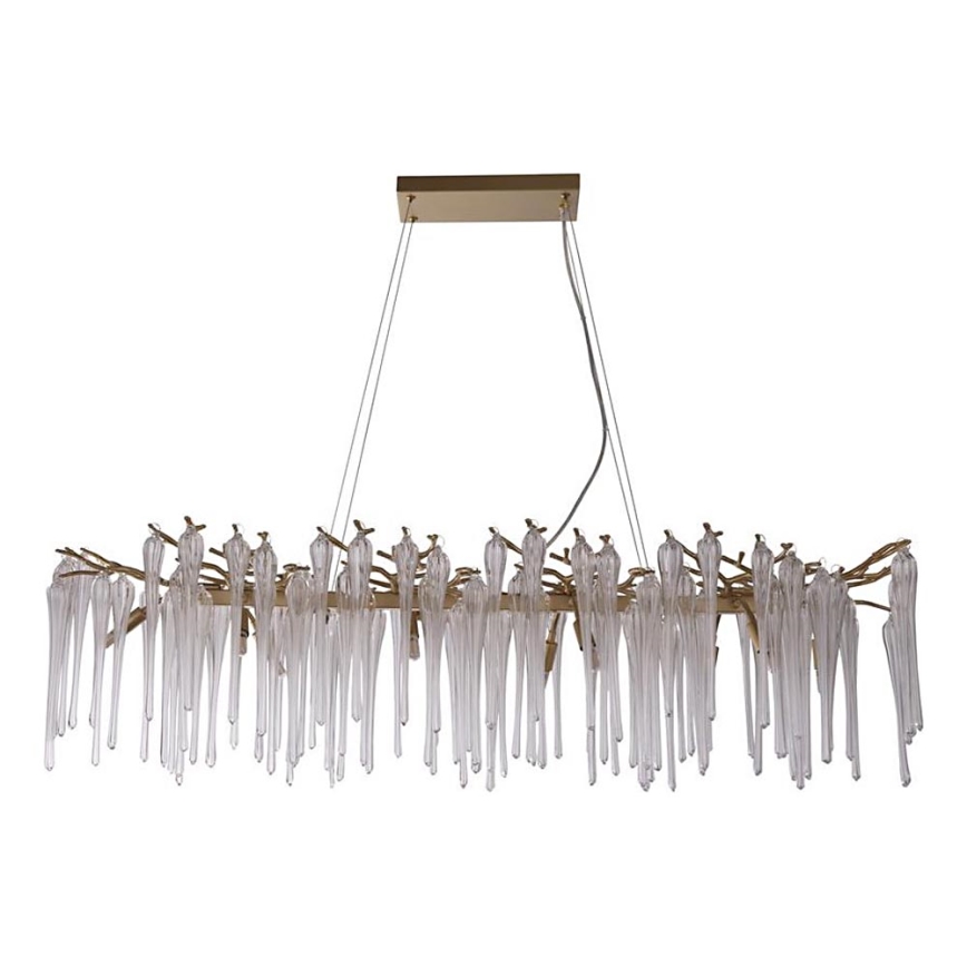 Searchlight - Cable-hung pendant light HERITAGE 10xG9/33W/230V