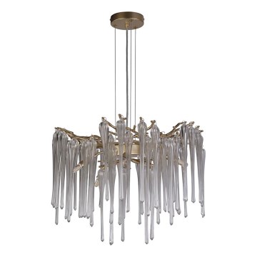 Searchlight - Cable-suspended chandelier HERITAGE 5xG9/33W/230V